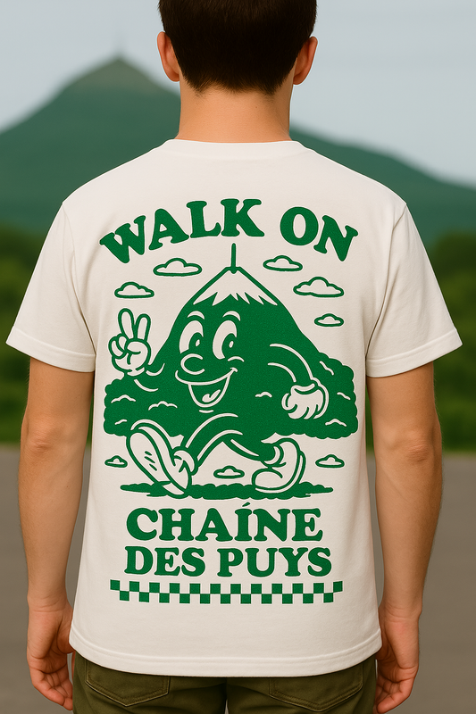 T-Shirt Walk On - Chaîne des Puys