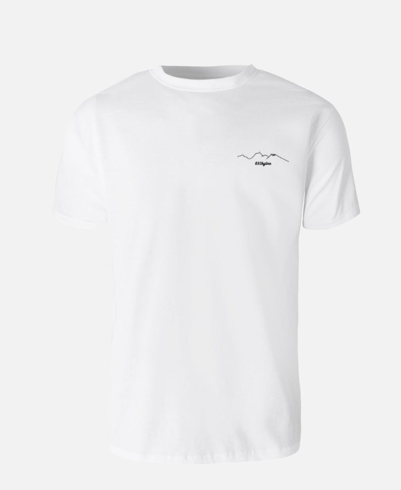 T-shirt Skyline Blanc