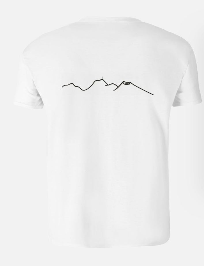 T-shirt Skyline Blanc